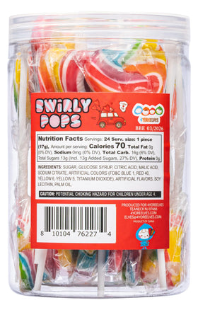 4YoreElves individually wrapped lollipops stay fresh for on-the-go snacking