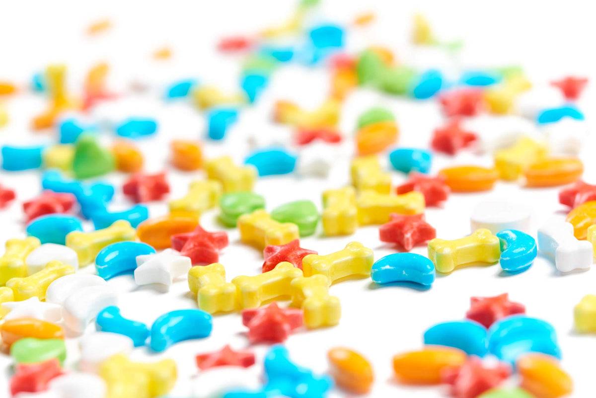 Kids and adults enjoy classic fruit candy moments.