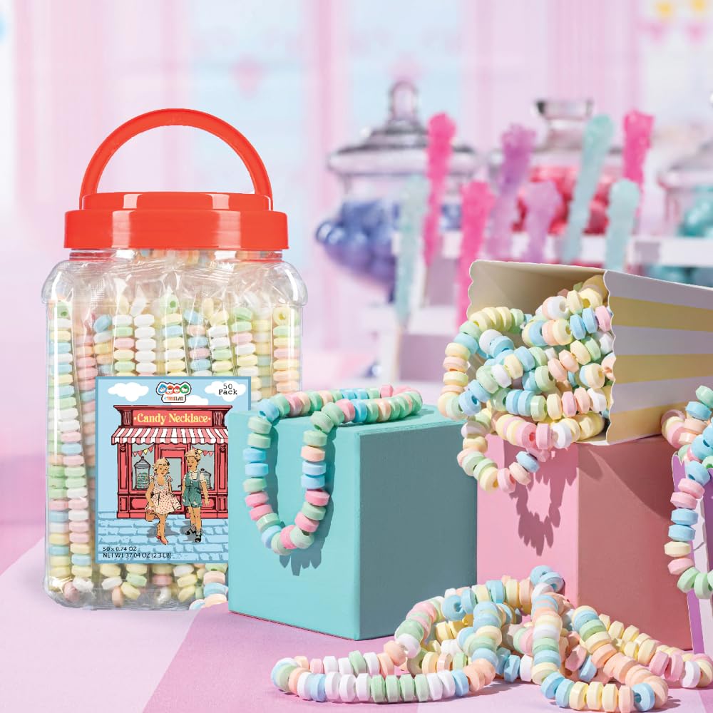 4YoreElves nostalgic 80s candy necklaces evoke retro charm at parties