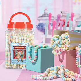 4YoreElves nostalgic 80s candy necklaces evoke retro charm at parties