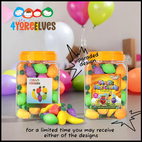 4YoreElves nostalgic 90s candy flavors with smiling fruit shapes