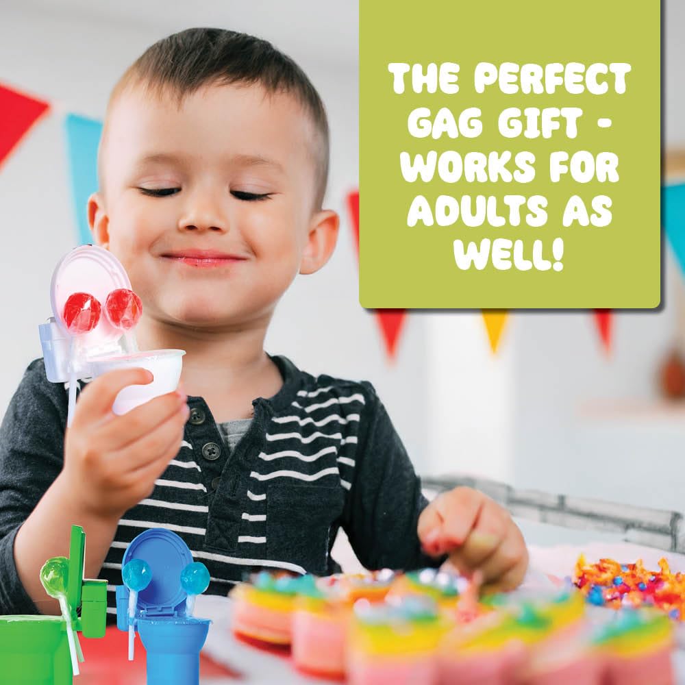4YoreElves dunk-dip-lick candy invites playful tasting.