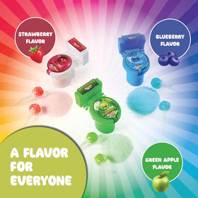 4YoreElves sour-apple flavor conveys tangy novelty.