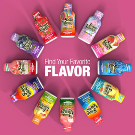 5-hour ENERGY Cotton Candy shot in fridge ready for quick refuel