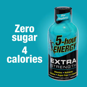 5-hour ENERGY Peach Mango shot highlights peach mango flavor