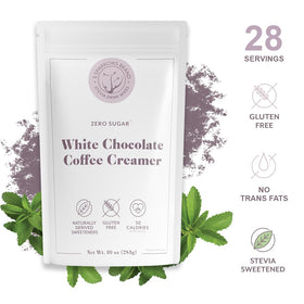 5 Sparrows coffee cup with creamer shows keto-friendly, zero sugar indulgence