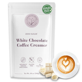 5 Sparrows white chocolate creamer creates a cozy coffee moment