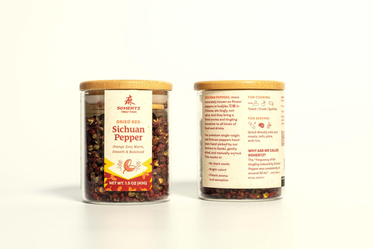 50Hertz Red Sichuan Peppers origin from Sichuan mountains for authentic flavor.