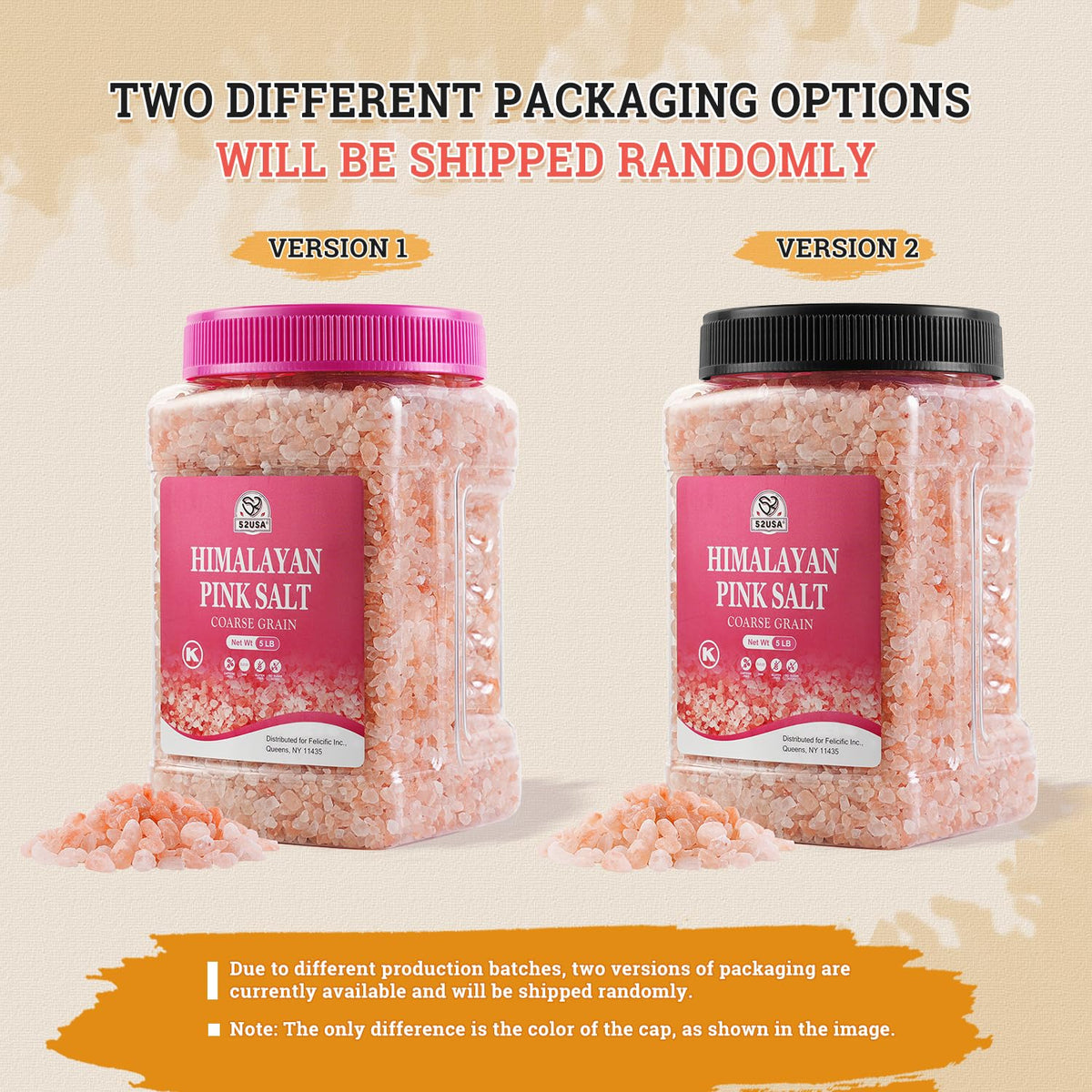 52USA 80oz Himalayan pink salt pack for bulk kitchen use