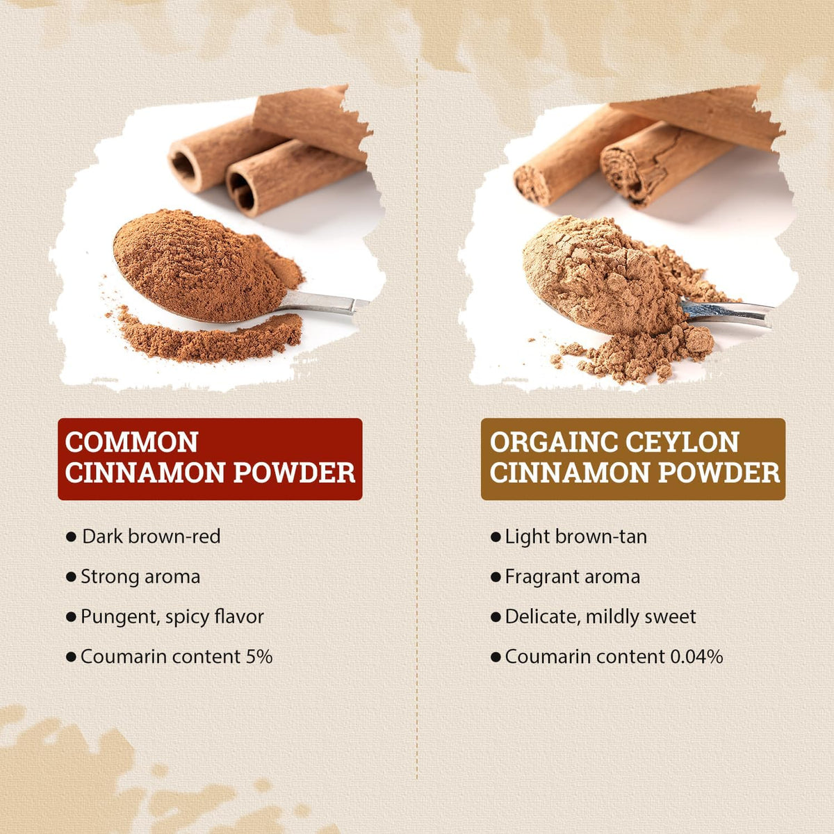 52usa baking cinnamon powder near finished dessert adds warmth