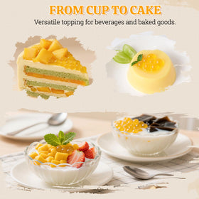 52USA Catering-size 3.2kg Tub for gatherings, cafés, and bulk dessert toppings.