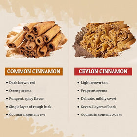 Cinnamon sticks steeped in tea for rich, spiced beverages.