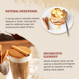 52USA two-pack cinnamon sticks kept fresh in a resealable jar for quick flavor boosts.