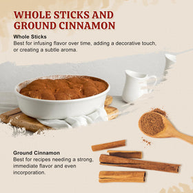 52USA kosher-certified cinnamon sticks perfect for gluten-free recipes and mindful cooking.