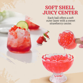 52USA DIY drinks boba adds color and flavor to yogurts and ice cream.