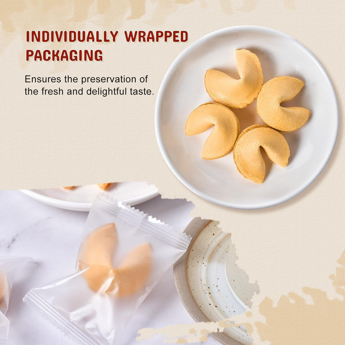 52USA fortune cookies make a sweet Valentine treat.