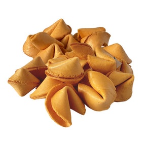 52USA fortune cookies vanilla bulk packaging for party favors.