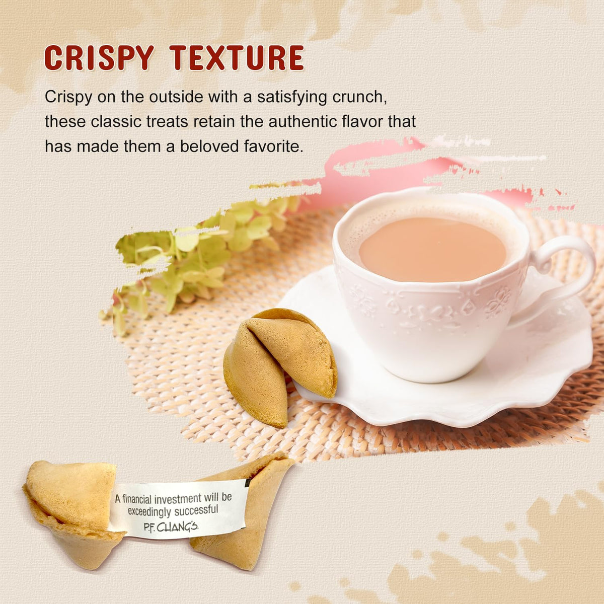 52USA fortune cookies vanilla flavor, traditional fortunes for festive moments