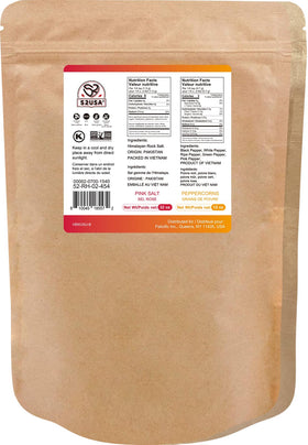 52USA Himalayan Pink Salt coarse 2lb bag for pure, additive-free seasoning.