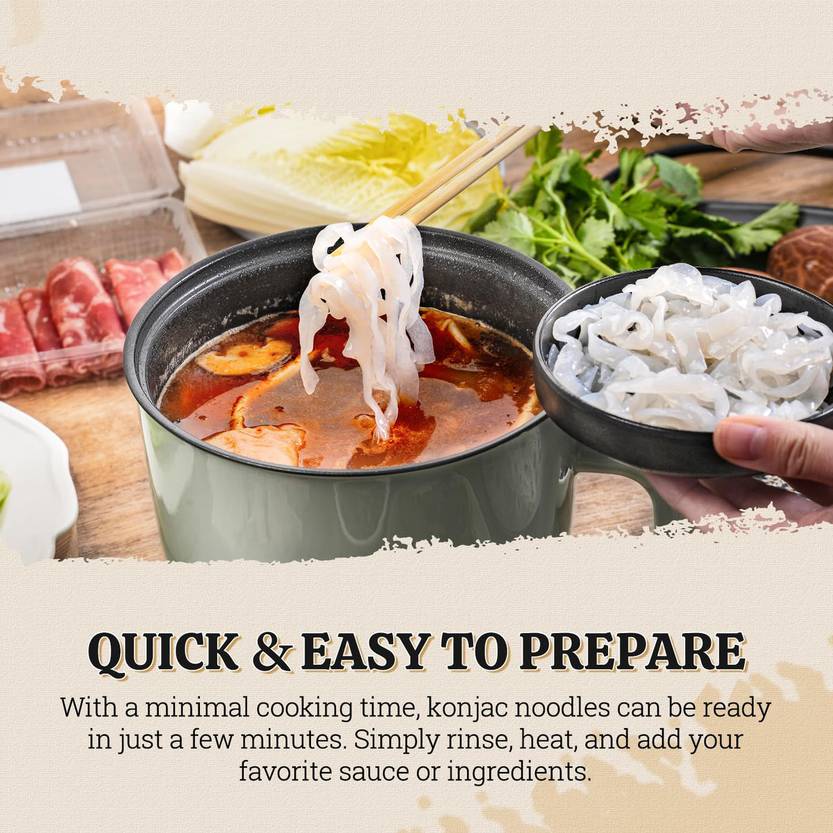 52USA Keto and Paleo friendly noodles: suitable for low-carb diets.