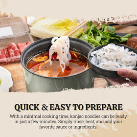 52USA Keto and Paleo friendly noodles: suitable for low-carb diets.