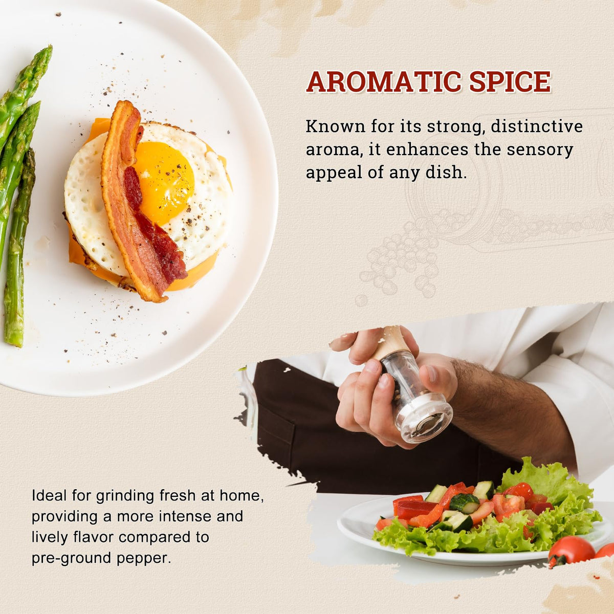 52USA kitchen scene showing pepper and salt for everyday cooking