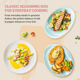 52USA Kitchen scene with pepper and salt elevating flavors