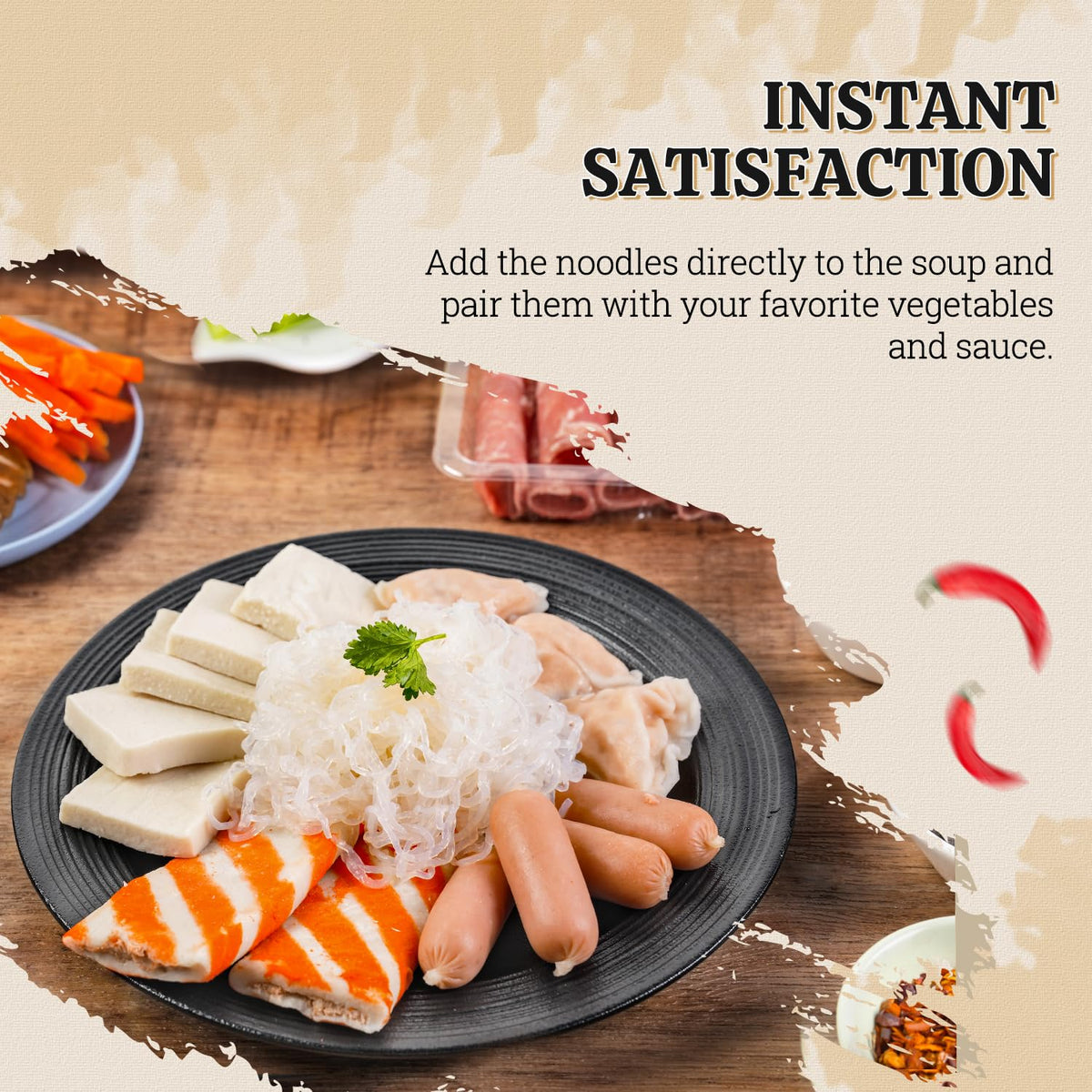 52USA Konjac Noodles Angel Hair appears as a low-calorie, light meal option