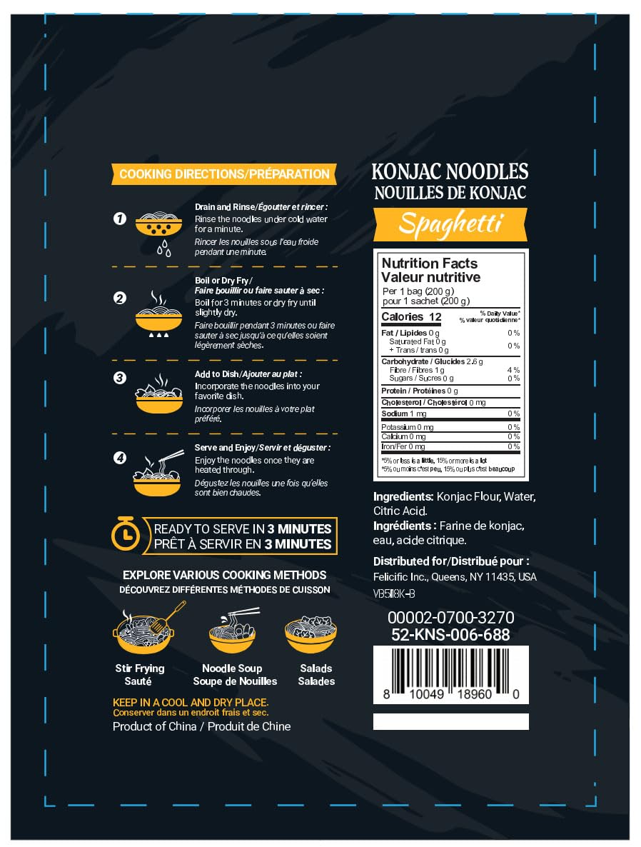 52USA Konjac noodles in a comforting soup, keeps calories light.