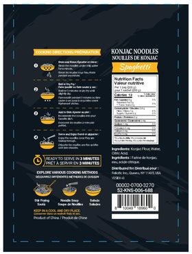 52USA Konjac noodles in a comforting soup, keeps calories light.