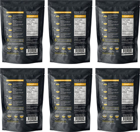 52USA Shirataki noodles in a stir-fry plate, absorbs sauces with neutral flavor.