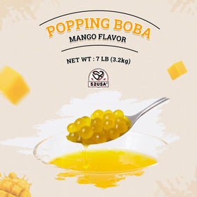 52USA Mango boba in shakes and smoothies enhances flavor and texture.