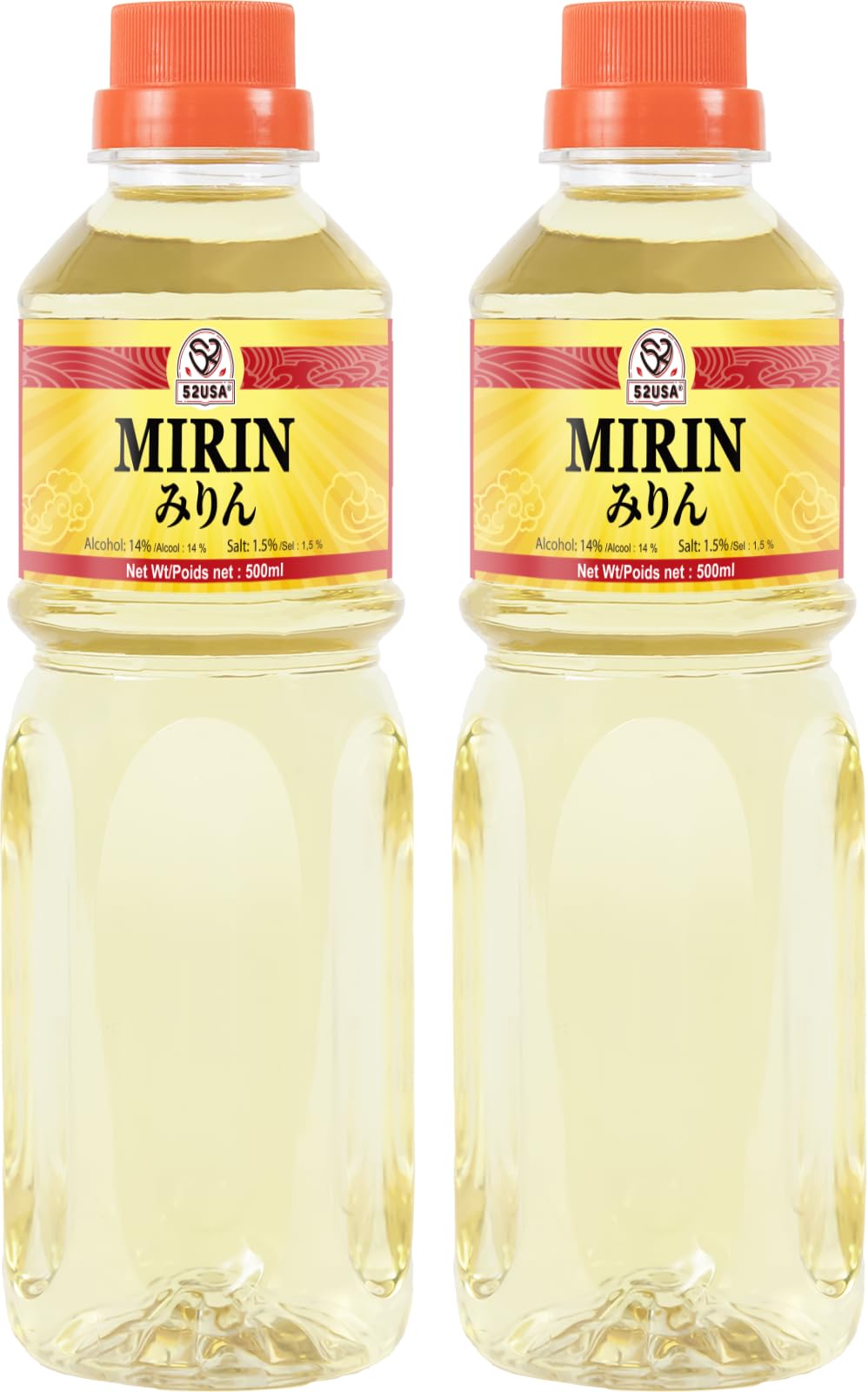52USA Mirin bottle highlighting authentic Japanese flavor for cooking