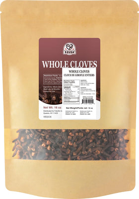 52USA cloves packaging closeup showing branding