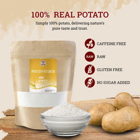 52USA Potato Starch bottle pour—smooth gravies with natural texture.