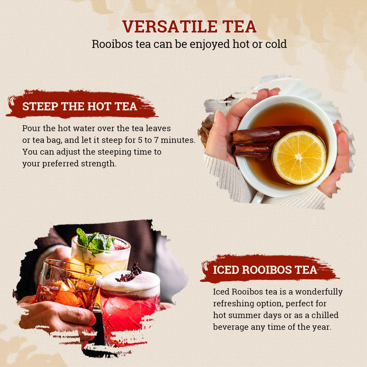 52USA Rooibos Tea organic vanilla caramel notes enrich daily tea moments.