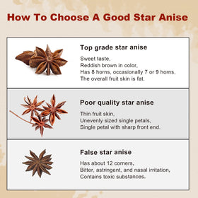 52USA Star Anise spice jar scene for easy measuring.