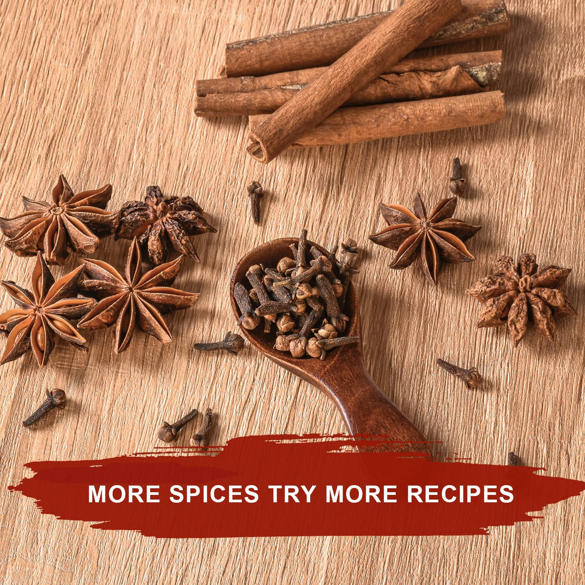 52USA Star Anise whole image with aromatic fragrance for teas and marinades