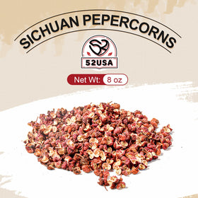 52USA Szechuan peppercorns enhance Kung Pao Chicken with citrus aroma.