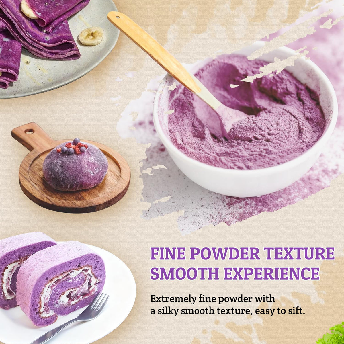 52USA Ube powder demonstrates gluten-free, vegan option for clean-label cooking