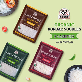 52USA Konjac Shirataki Spaghetti noodles for mixed dishes