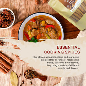 52USA Whole Cloves spice image highlighting warm, flavorful notes for dishes
