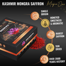 5Senses Magnum Opus saffron tin highlights premium single-origin packaging
