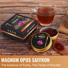 5Senses saffron gift box with luxury matte packaging for gifting