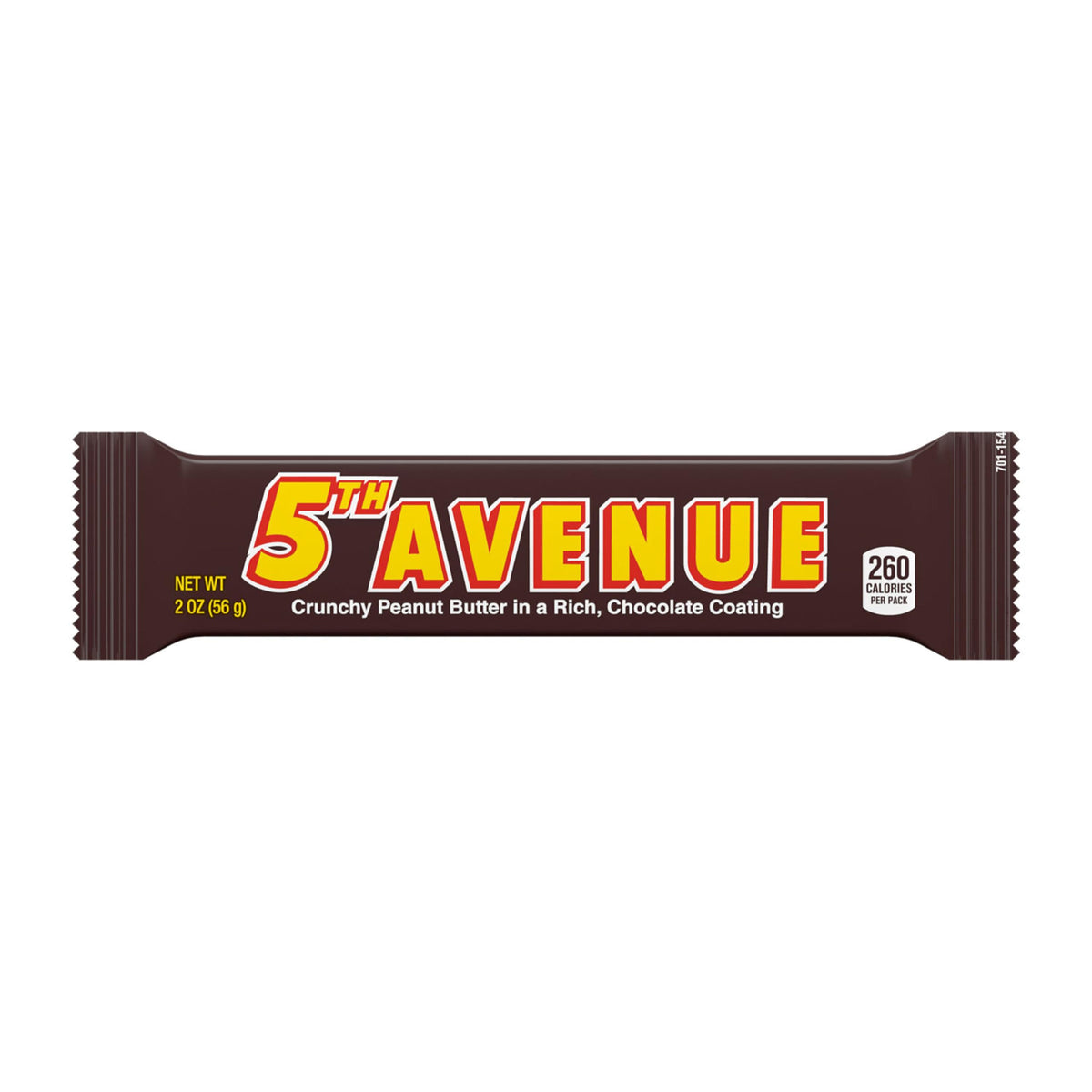 5TH AVENUE bar in hand, chocolate coating for a satisfying bite.