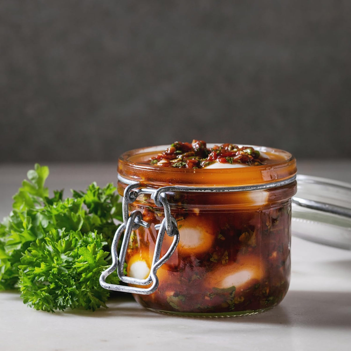 7 Farms jalapeno flavor in brine adds vibrant heat to dishes and bites