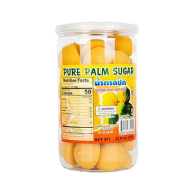 79C's Farm palm sugar Thai jar shows amber color ideal for desserts.