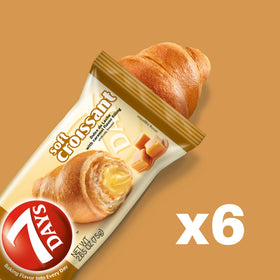 7 Days individually wrapped croissants, grab-and-go snack for busy mornings.