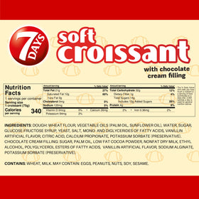 Pantry-friendly long shelf life croissants by 7 Days
