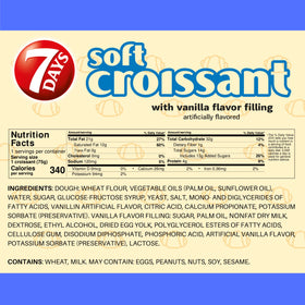 7 Days croissants with coffee – ideal breakfast pairing for busy mornings.